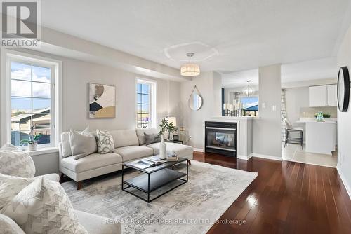 41 Regatta Crescent, Whitby (Port Whitby), ON - Indoor Photo Showing Living Room With Fireplace