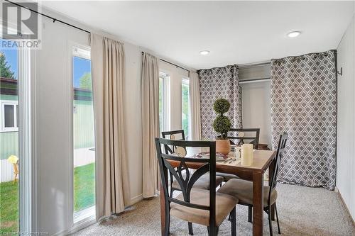 1294 8Th Concession Road W Unit# 81, Flamborough, ON - Indoor Photo Showing Dining Room