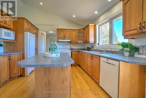 1327 County Road 4, Douro-Dummer, ON - Indoor Photo Showing Kitchen With Double Sink