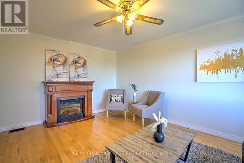 1327 County Road 4, Douro-Dummer, ON - Indoor Photo Showing Living Room With Fireplace