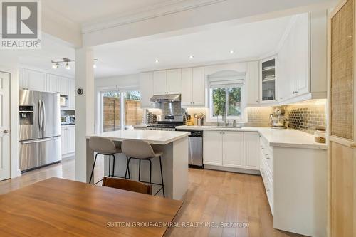 106 Humber Boulevard, Toronto, ON - Indoor Photo Showing Kitchen With Upgraded Kitchen