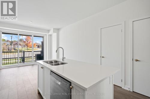 1502 - 160 Densmore Road, Cobourg, ON - Indoor Photo Showing Kitchen With Double Sink