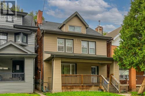 31 Gibson Avenue, Hamilton, ON - Outdoor With Deck Patio Veranda With Facade