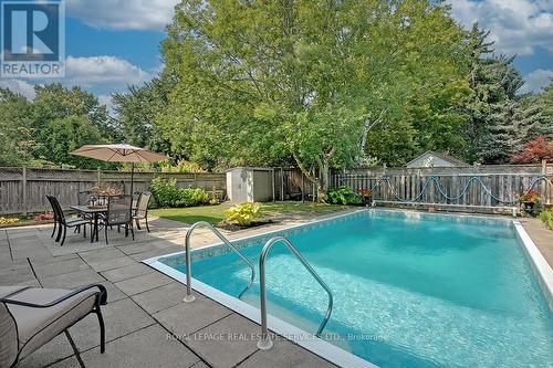 3532 Pitch Pine Crescent, Mississauga, ON - Outdoor With In Ground Pool With Backyard