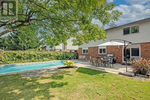 3532 Pitch Pine Crescent, Mississauga, ON - Outdoor With In Ground Pool