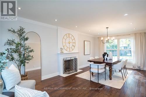 1512 Westbury Avenue, Burlington, ON - Indoor With Fireplace