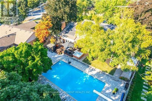 1512 Westbury Avenue, Burlington, ON - Outdoor With In Ground Pool With View