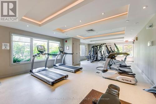 305 - 5005 Harvard Road, Mississauga, ON - Indoor Photo Showing Gym Room