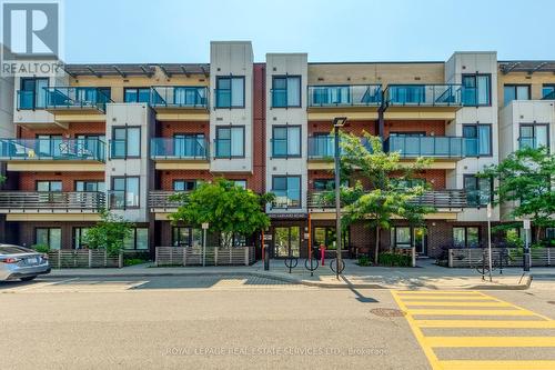 305 - 5005 Harvard Road, Mississauga, ON - Outdoor With Balcony With Facade