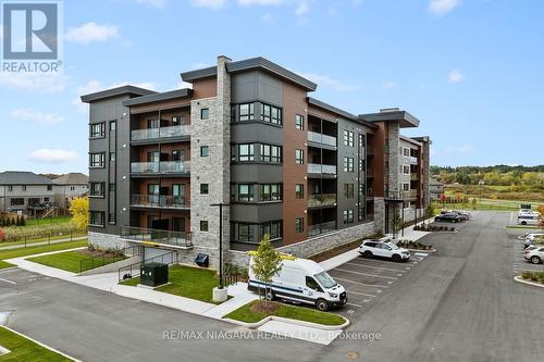 308 - 118 Summersides Boulevard, Pelham, ON - Outdoor With Balcony With Facade