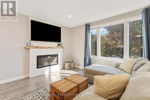 227 Ardsley Crescent, London, ON - Indoor Photo Showing Living Room With Fireplace