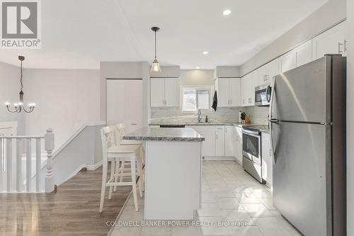 227 Ardsley Crescent, London, ON - Indoor Photo Showing Kitchen With Stainless Steel Kitchen With Upgraded Kitchen