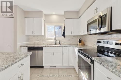 227 Ardsley Crescent, London, ON - Indoor Photo Showing Kitchen With Stainless Steel Kitchen With Double Sink With Upgraded Kitchen