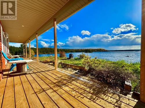 43 Munroe'S Pond, Lewisporte, NL - Outdoor With Body Of Water With Deck Patio Veranda With View