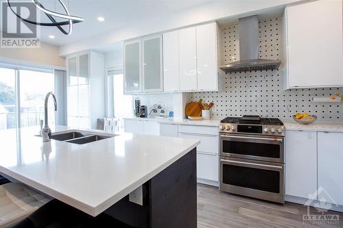 5 Halkirk Avenue, Kanata, ON - Indoor Photo Showing Kitchen With Double Sink With Upgraded Kitchen