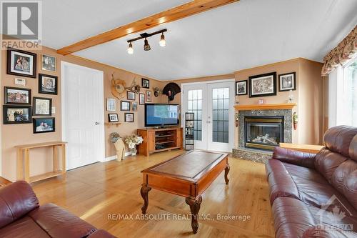 86 - 3535 St Joseph Boulevard, Ottawa, ON - Indoor Photo Showing Living Room With Fireplace