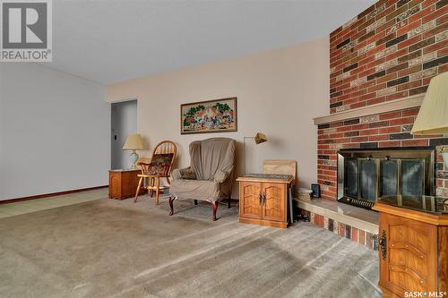 5832 Mayer Place, Regina, SK - Indoor With Fireplace