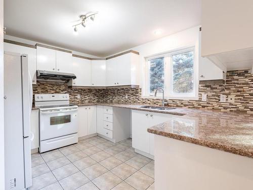 Cuisine - 3695 Rue Des Pétunias, Longueuil (Saint-Hubert), QC - Indoor Photo Showing Kitchen With Double Sink