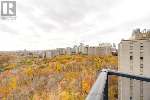 1502 - 202 Burnhamthorpe Road E, Mississauga, ON - Outdoor With View