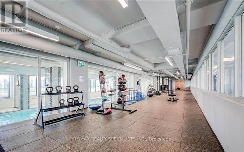 3819 - 30 Shorebreeze Drive, Toronto, ON - Indoor Photo Showing Gym Room