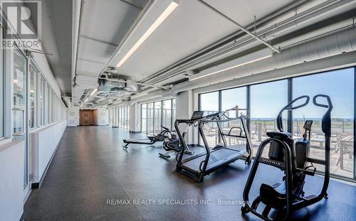 3819 - 30 Shorebreeze Drive, Toronto, ON - Indoor Photo Showing Gym Room