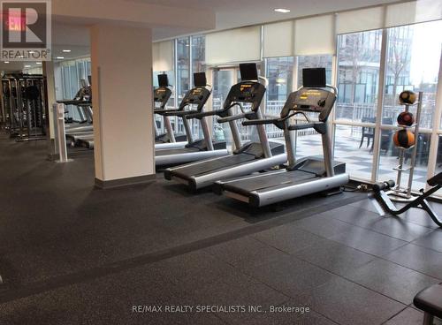 1505 - 4070 Confederation Parkway, Mississauga, ON - Indoor Photo Showing Gym Room