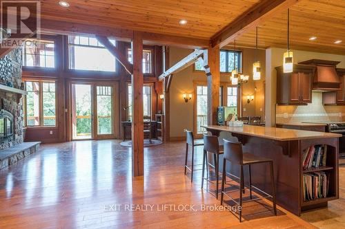 758 Lifford Road, Kawartha Lakes (Bethany), ON - Indoor With Fireplace