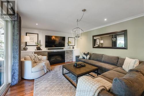 781 Masson Street, Oshawa, ON - Indoor Photo Showing Living Room With Fireplace