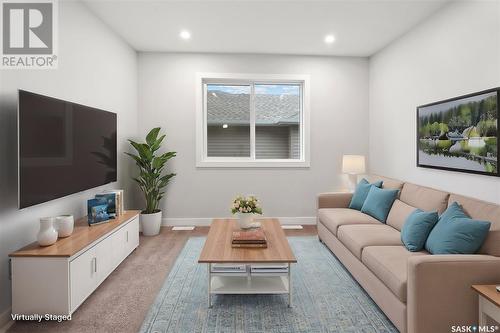 126 Antonini Court, Saskatoon, SK - Indoor Photo Showing Living Room