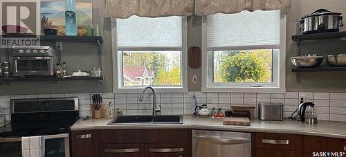 Laronge Road Lamp Lake, La Ronge, SK - Indoor Photo Showing Kitchen