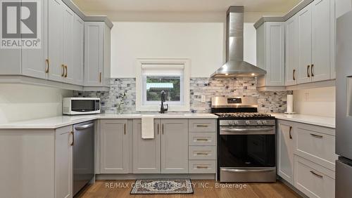 742 Mount Pleasant Road, Brantford, ON - Indoor Photo Showing Kitchen With Upgraded Kitchen