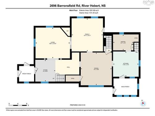 2696 Barronsfield Road, River Hebert, NS 