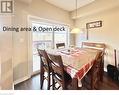 324 Equestrian Way Unit# 43-Main, Cambridge, ON  - Indoor Photo Showing Dining Room 