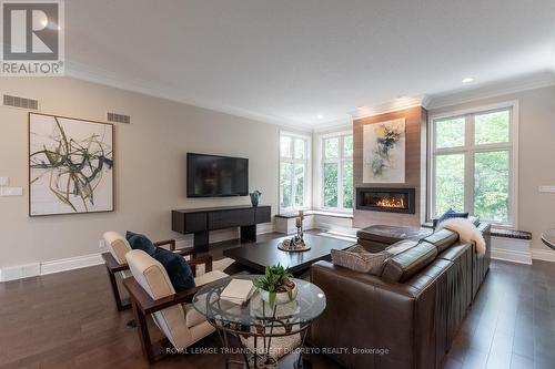 1 - 27 Northcrest Drive, London, ON - Indoor Photo Showing Living Room With Fireplace