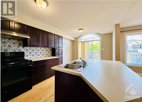 13 Fairpark Drive, Ottawa, ON - Indoor Photo Showing Kitchen With Double Sink