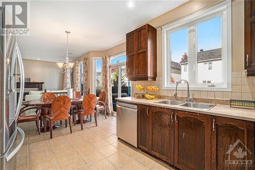 100 Monterossa Street, Ottawa, ON - Indoor Photo Showing Kitchen With Double Sink