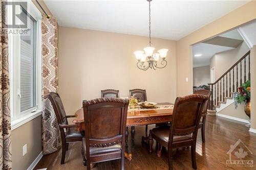 100 Monterossa Street, Ottawa, ON - Indoor Photo Showing Dining Room