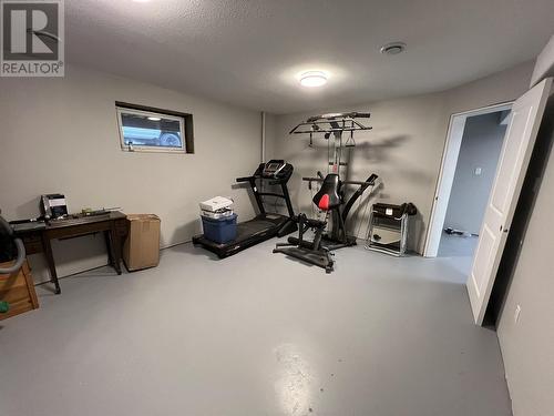 7608 Old Alaska Highway, Fort Nelson, BC - Indoor Photo Showing Gym Room