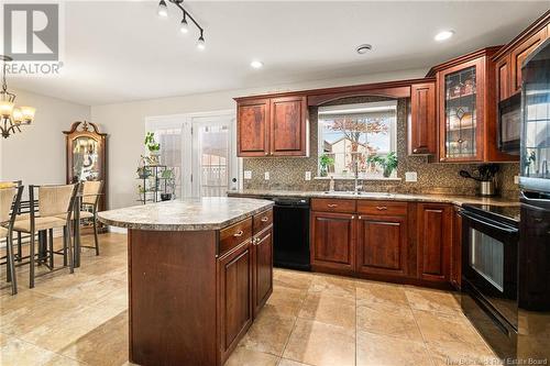 33 Trellis Court, Moncton, NB - Indoor Photo Showing Kitchen With Double Sink