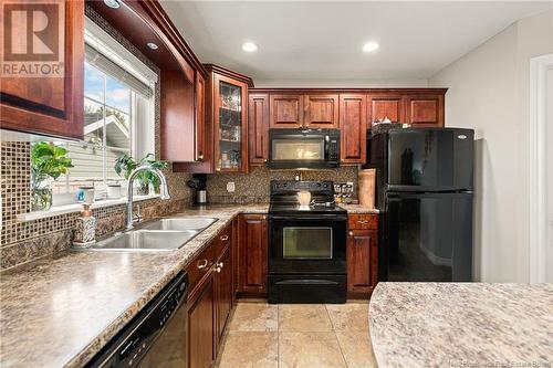 33 Trellis Court, Moncton, NB - Indoor Photo Showing Kitchen With Double Sink