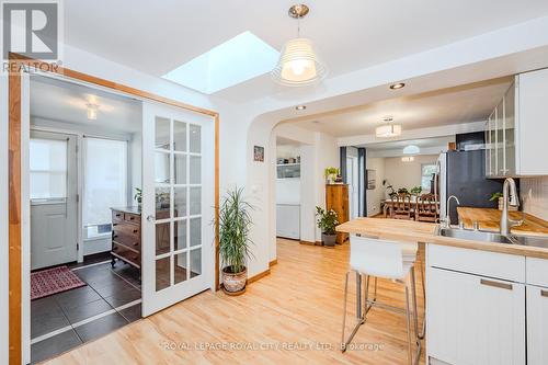 106/108 Kathleen Street, Guelph, ON - Indoor Photo Showing Kitchen With Double Sink