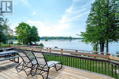 754 Hawkins Road, Douro-Dummer, ON - Outdoor With Body Of Water With Deck Patio Veranda