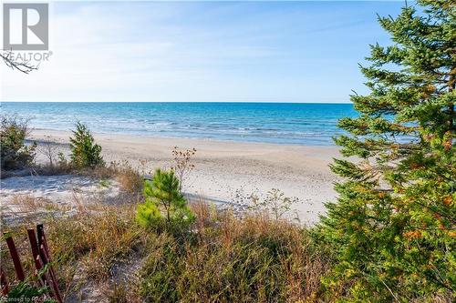 Back of property, view of beach - 000 Shipley Avenue, Port Elgin, ON 