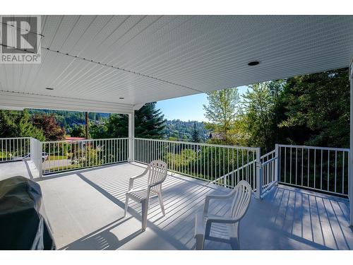 1495 Victoria Avenue, Rossland, BC - Outdoor With Deck Patio Veranda With Exterior