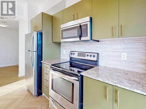 523 - 25 Cole Street, Toronto, ON - Indoor Photo Showing Kitchen With Stainless Steel Kitchen