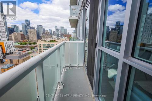 2105 - 77 Mutual Street, Toronto, ON - Outdoor With Balcony With View