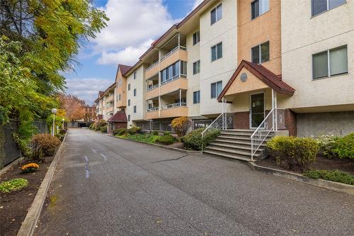 205-1249 Pacific Avenue, Kelowna, BC - Outdoor With Facade