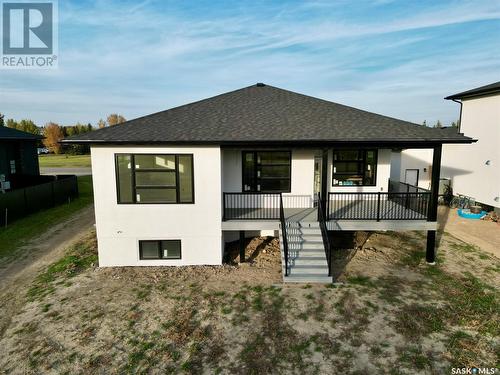 360 Emerald Park Road, Emerald Park, SK - Outdoor With Deck Patio Veranda