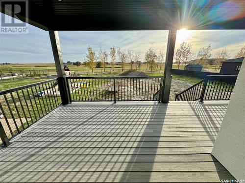 360 Emerald Park Road, Emerald Park, SK - Outdoor With Deck Patio Veranda With Exterior