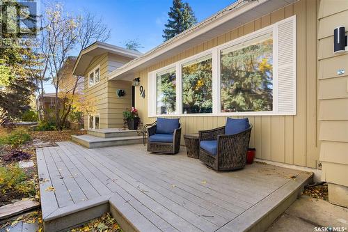 94 Academy Park Road, Regina, SK - Outdoor With Deck Patio Veranda With Exterior